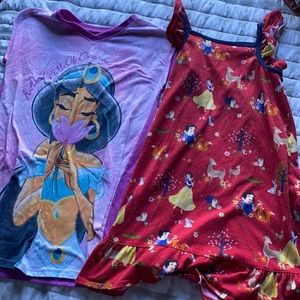 bundle of two disney pajamas